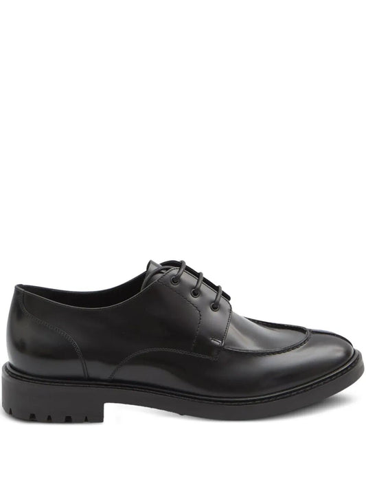 Saint Laurent Men Smooth Leather Lino Derbies
