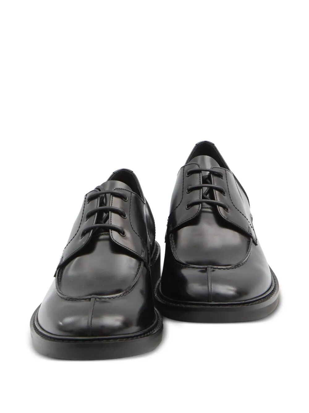 Saint Laurent Men Smooth Leather Lino Derbies
