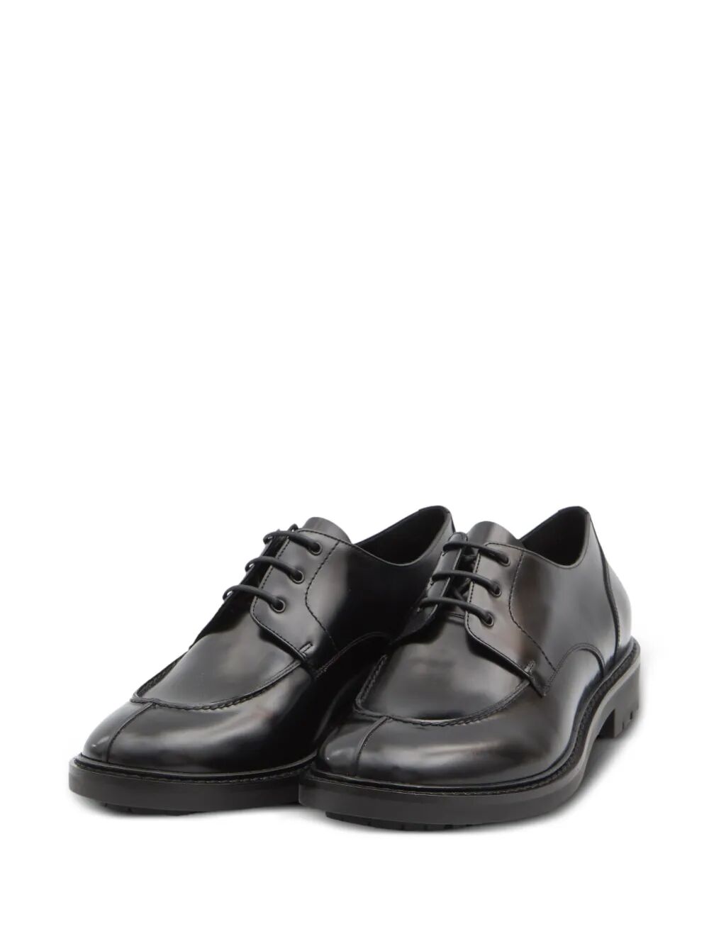 Saint Laurent Men Smooth Leather Lino Derbies