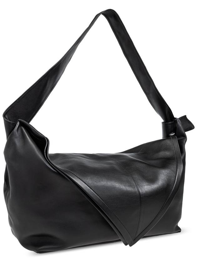 Bottega Veneta Bottega Veneta Leather Bag Sawayer Large, Men's, Black