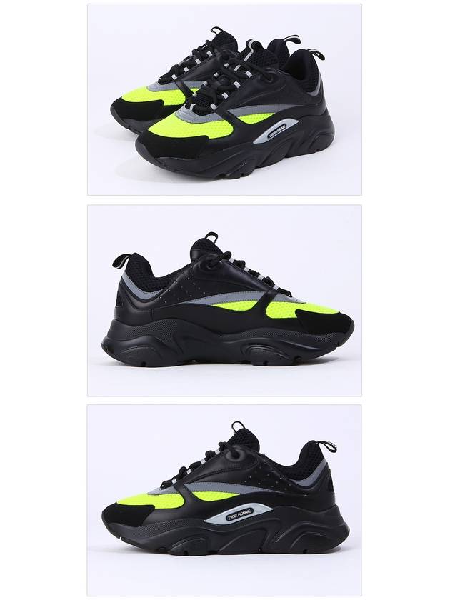 B22 Technical Mesh Low Top Sneakers Black Dior