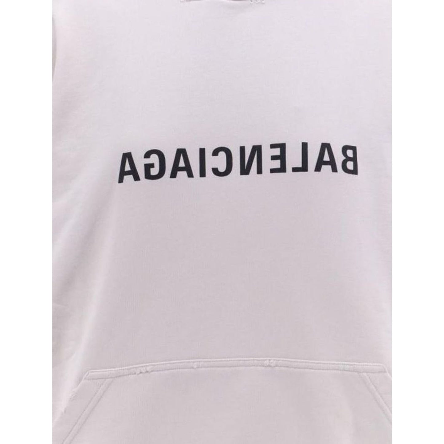Balenciaga Logo Hooded Sweatshirt Men