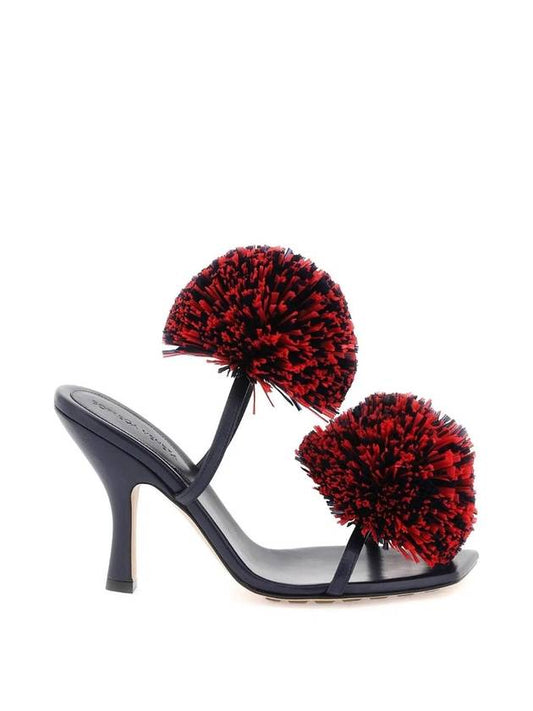 Bottega Veneta Sandals with pom poms 778161 VBSDH 4355