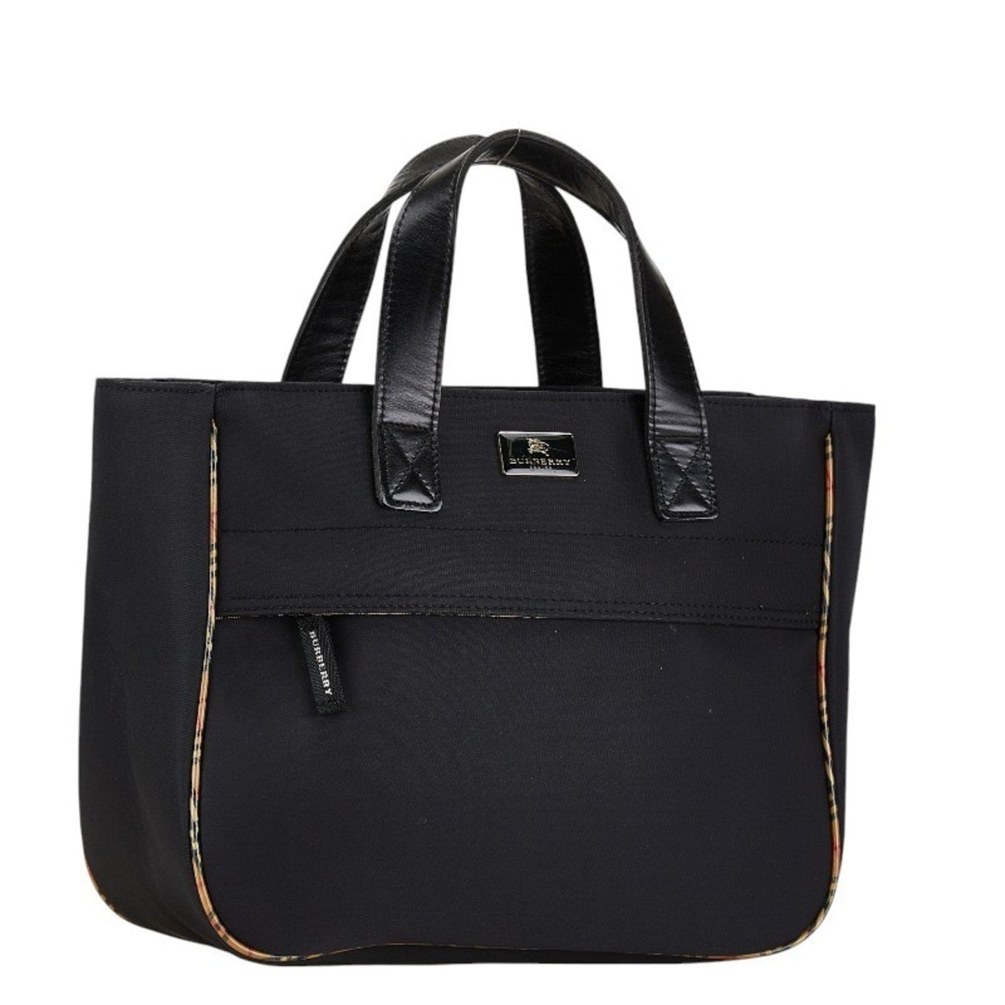 Burberry   Nylon Leather Handbag ()