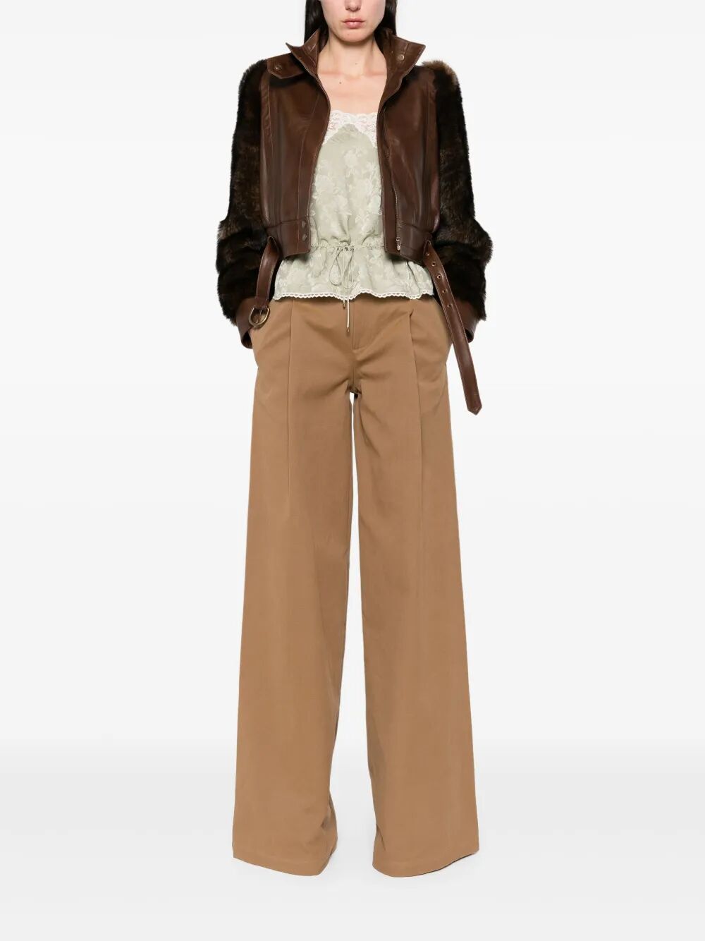 Chloe Women Wide Leg Trousers