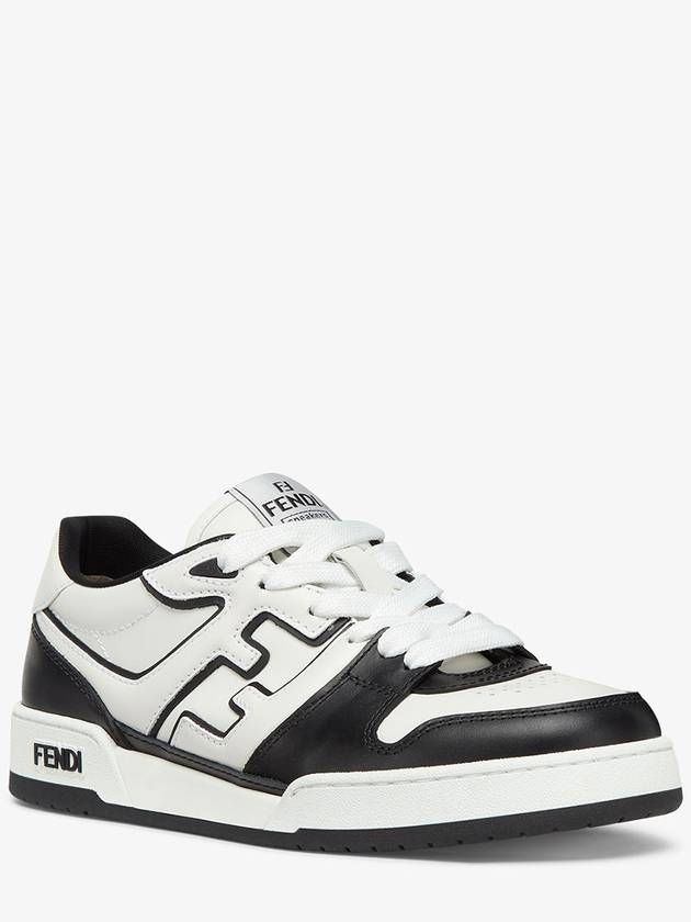Fendi Match Low Top Sneakers Black