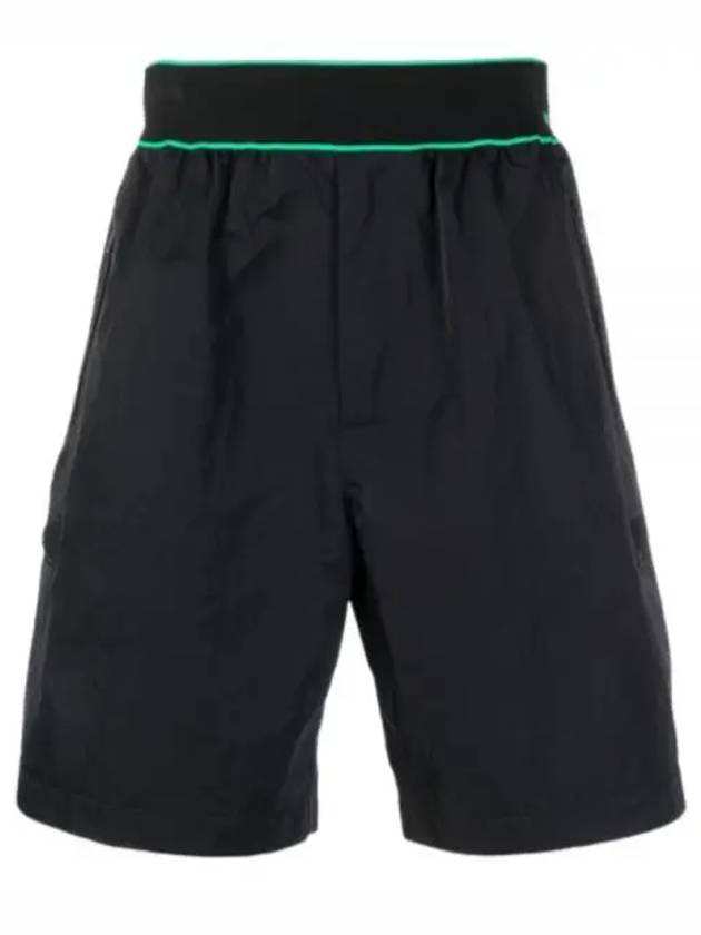 Bottega Veneta Technical Nylon Shorts Black