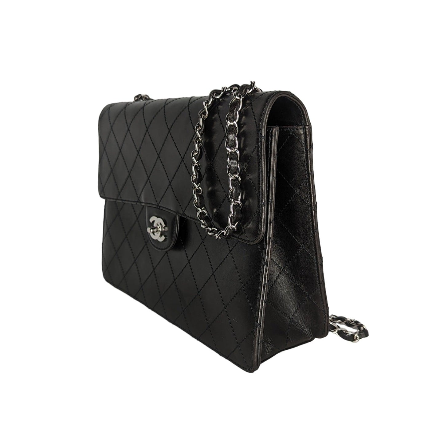 Chanel bag Vintage Square Classic Single Flap Bag Lambskin