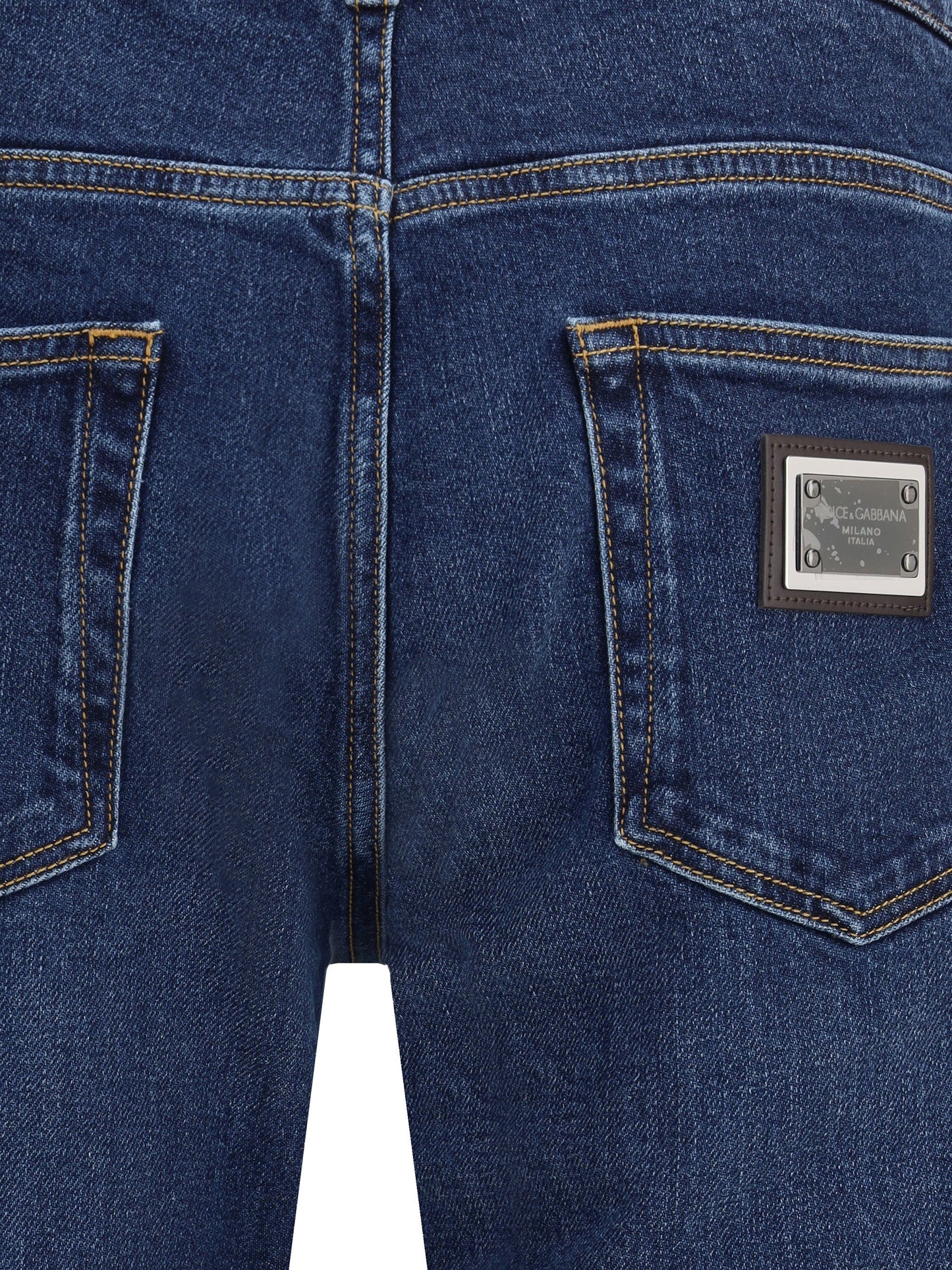 Dolce & Gabbana Men Mid-Rise Jeans