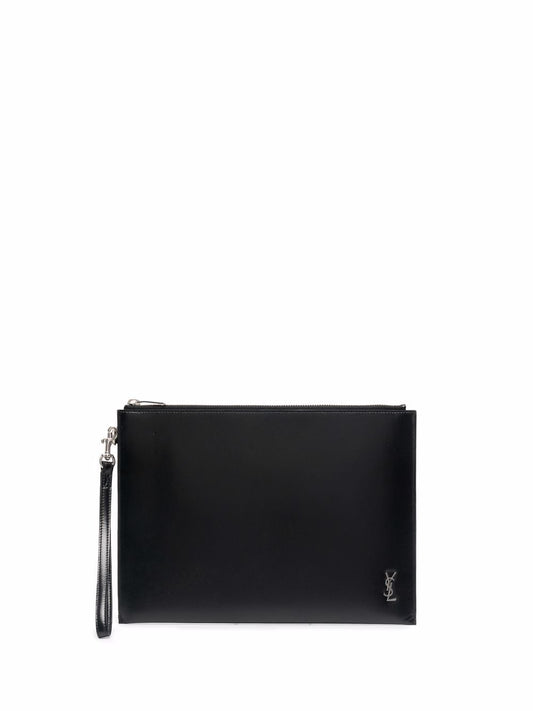 Saint Laurent Men Porta Tablet Tiny Cassandre Piccolo