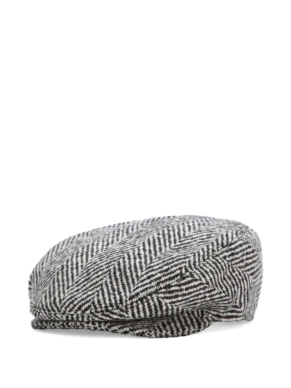 Dolce & Gabbana Men Shetland Chevron Flat Cap
