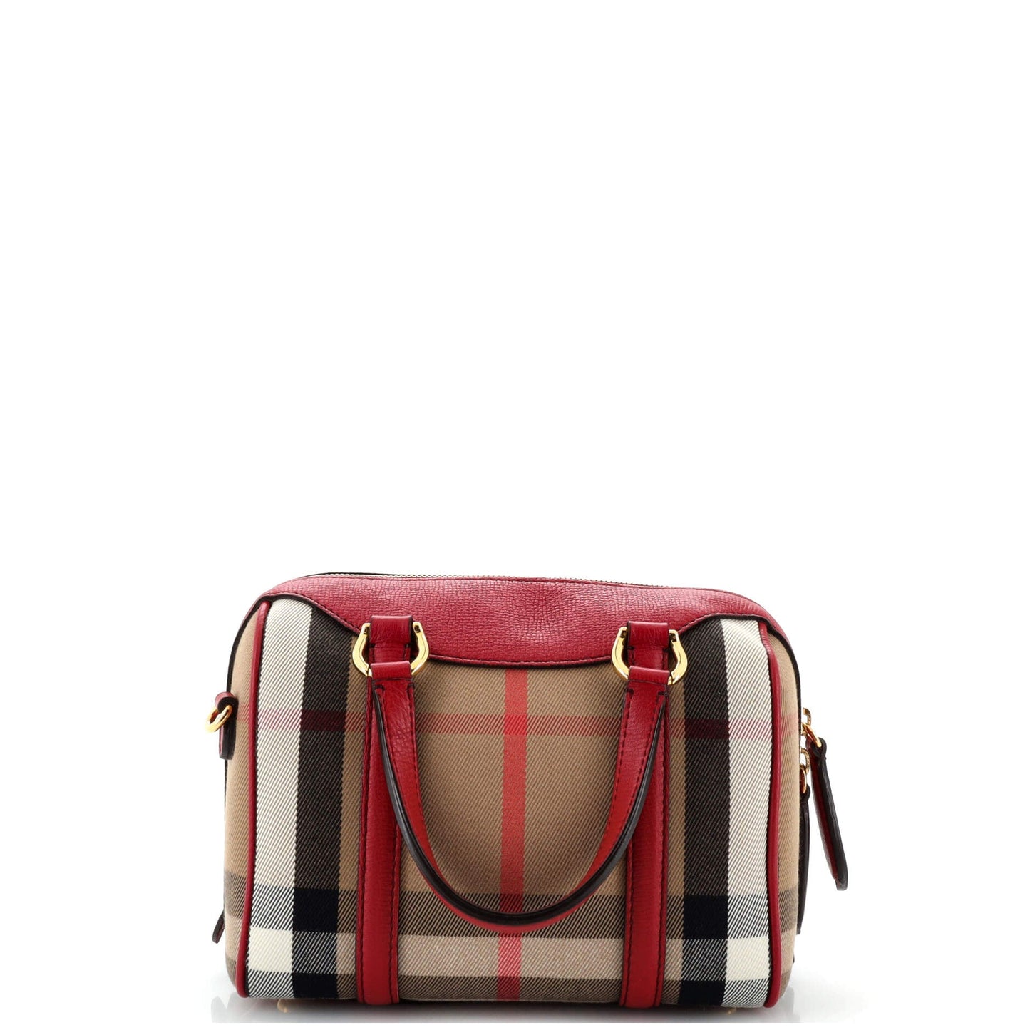 Alchester Convertible Satchel House Check Canvas Small