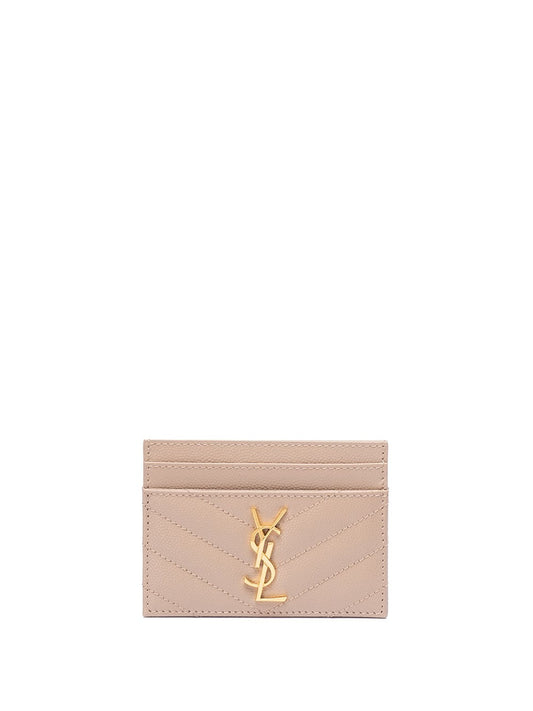 Saint Laurent Women `Cassandre Matelassé` Card Case