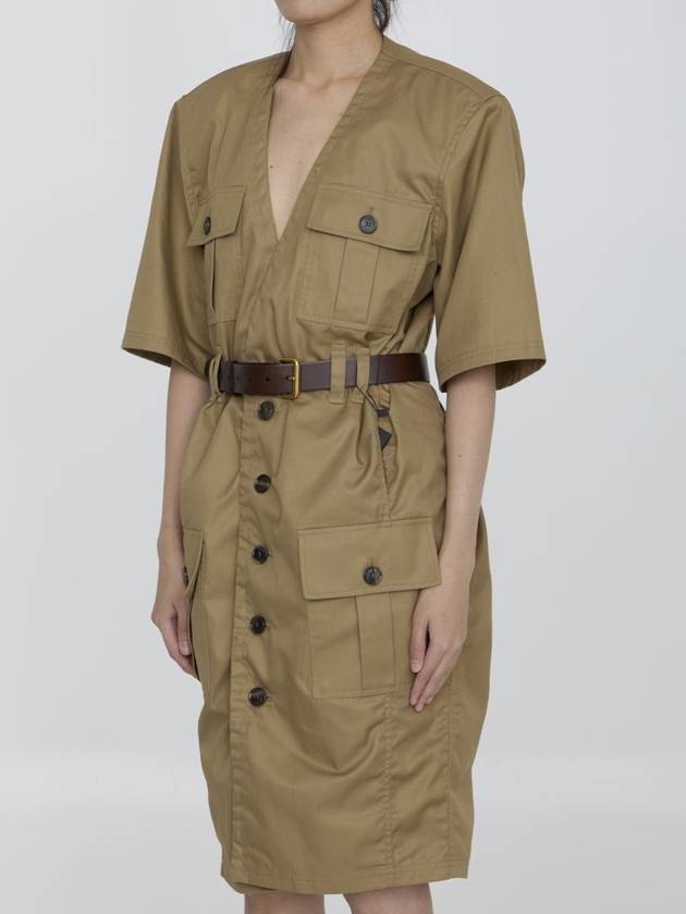 Saint Laurent Saharienne Dress