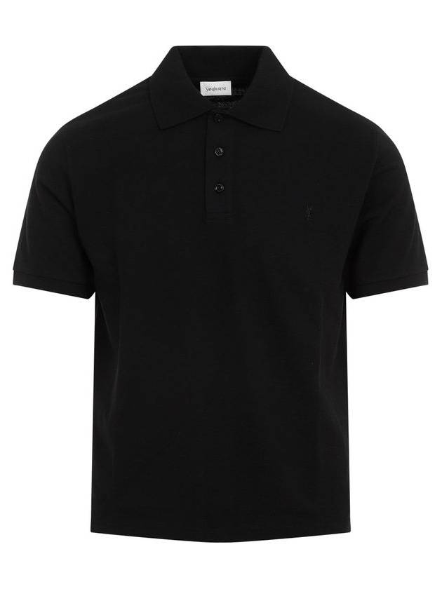 Saint Laurent SAINT LAURENT POLO PIQUE