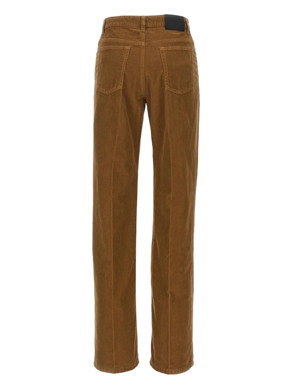 Saint Laurent Women Clyde High-Waisted Corduroy Pants