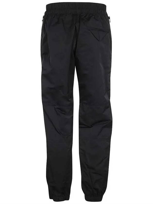 Bottega Veneta Zipper Detail Nylon Track Pants Black