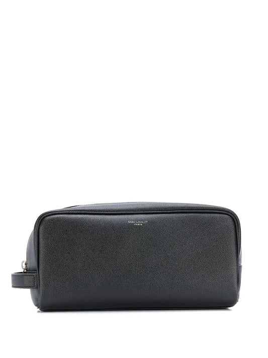 Saint Laurent Men Beauty Case Pelle Goffrata