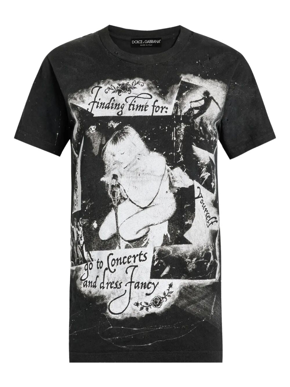 Dolce & Gabbana Women Jersey T-Shirt With Print