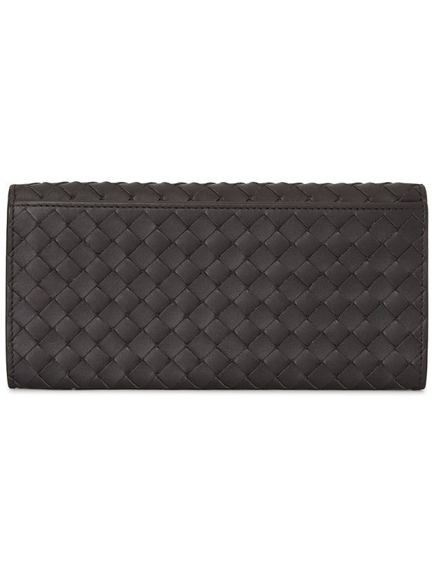 Bottega Veneta Intrecciato Continental Long Wallet Espresso