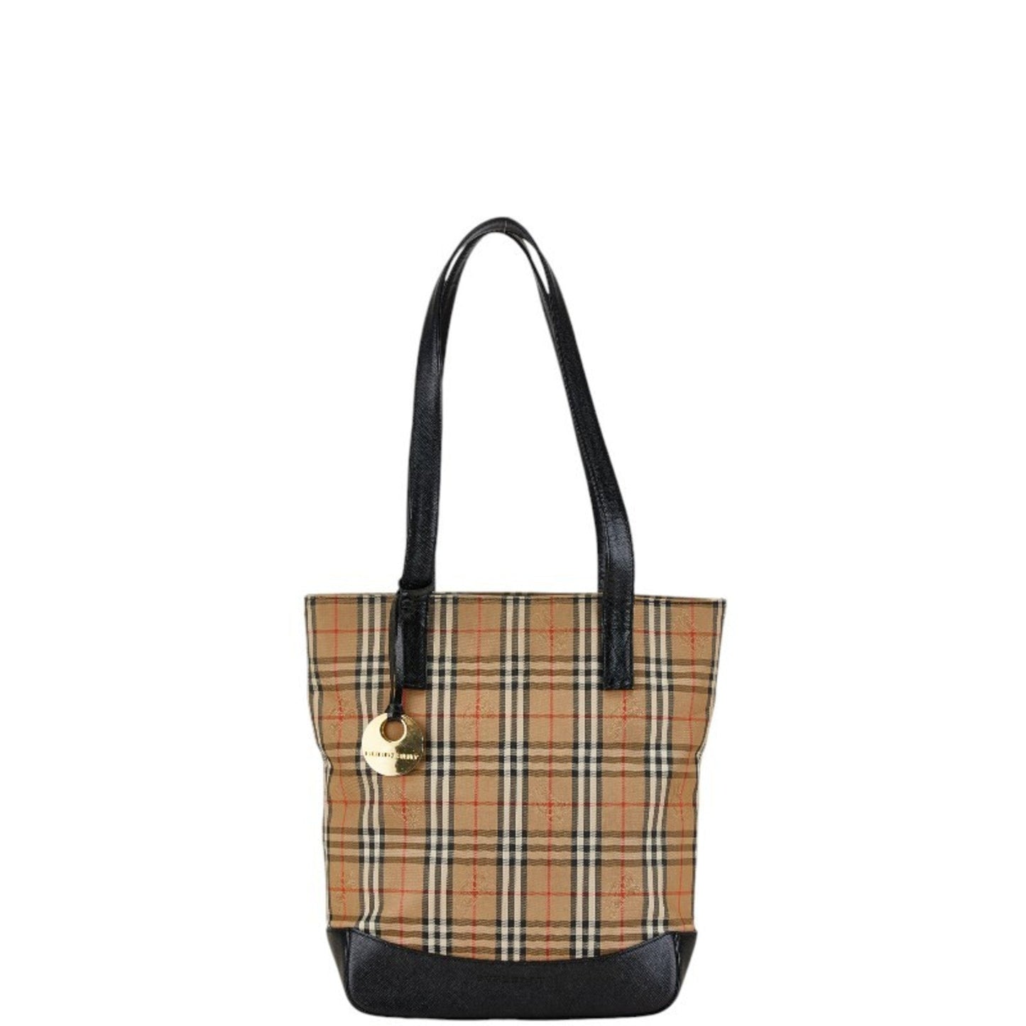 Burberry   Canvas Leather Shoulder Bag Tote Bag ()