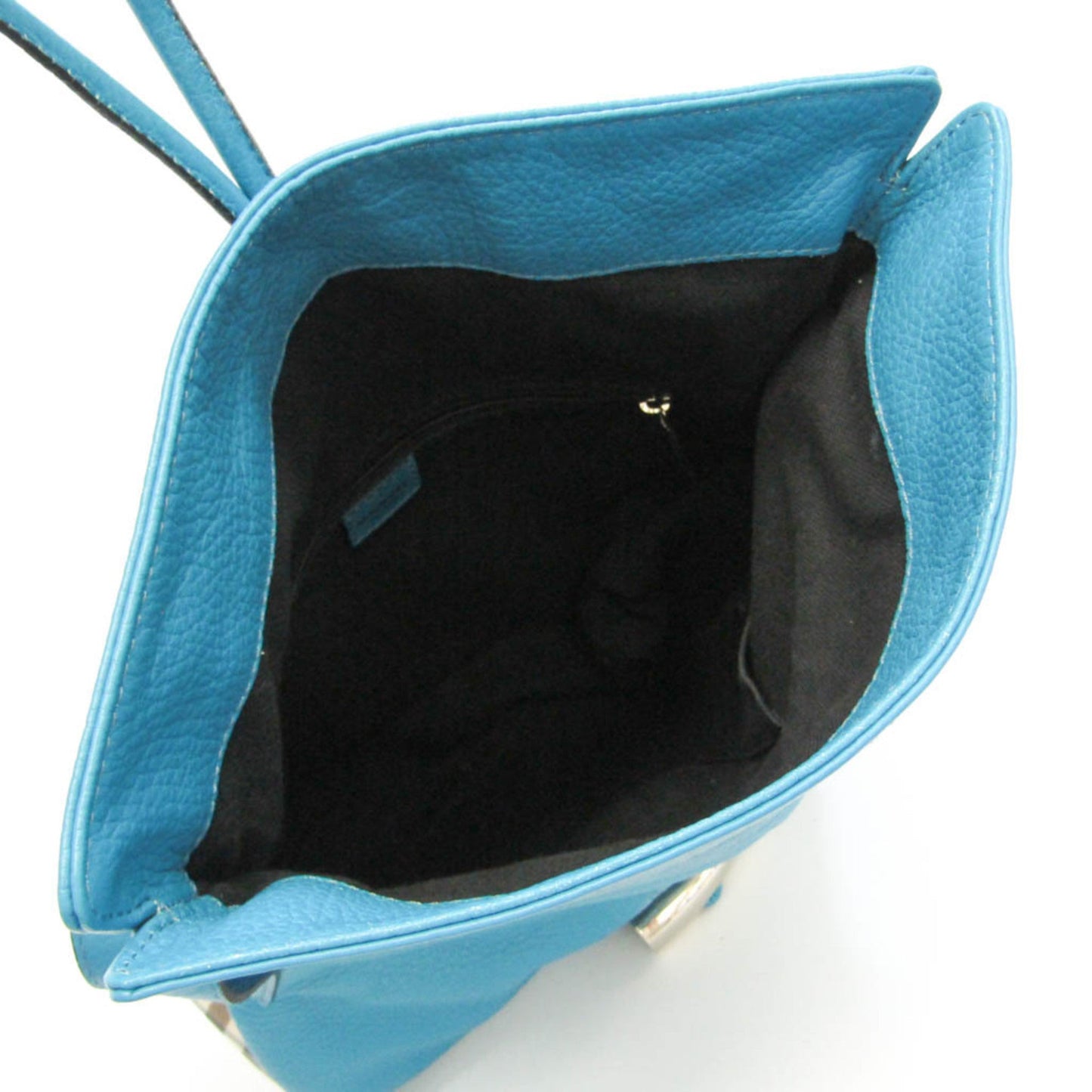 Burberry   blue  Leather Shoulder Bag ()