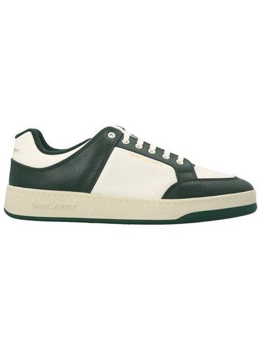 Saint Laurent SL 61 Low Top Sneakers White Green