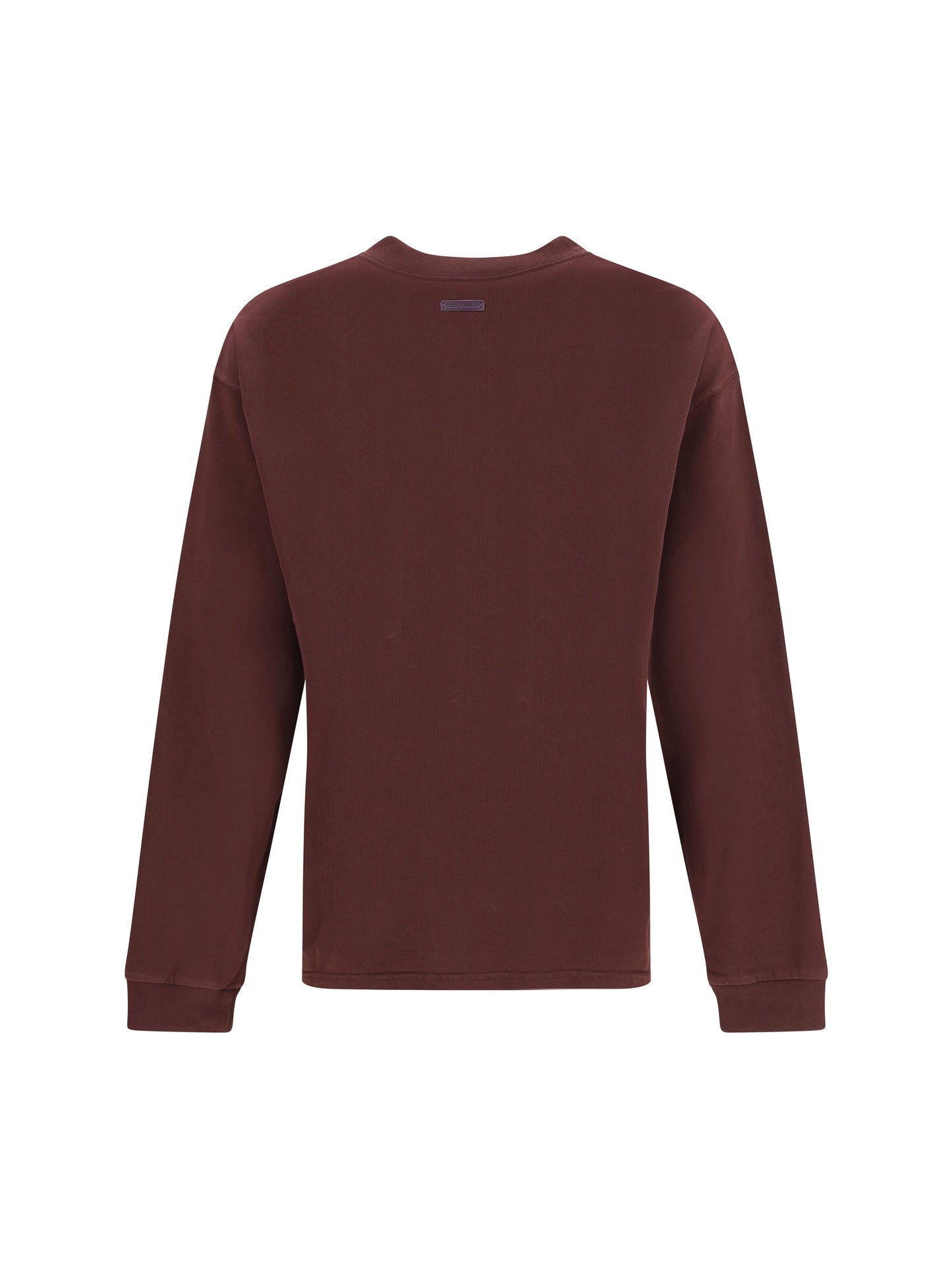 Dolce & Gabbana Men Long-Sleeve Crew Neck Sweater