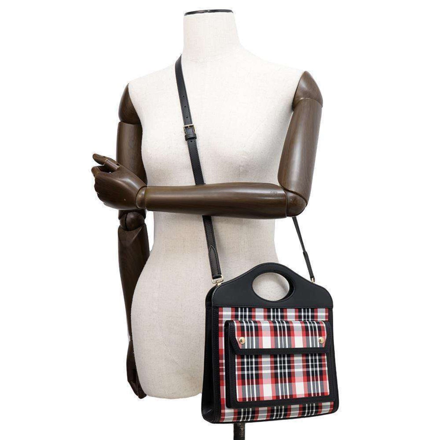 Burberry   Color Leather Nylon Handbag Shoulder Bag ()