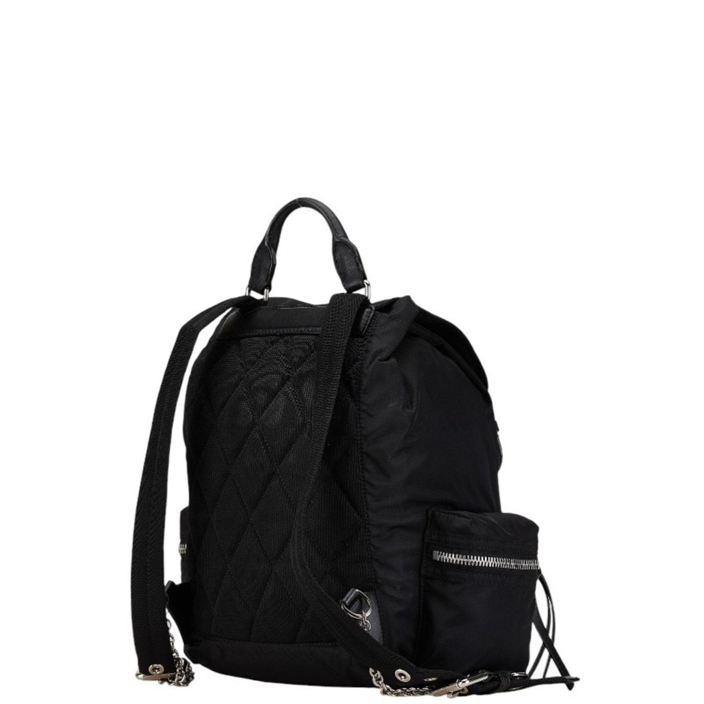 Burberry  Nylon Leather Backpack ()
