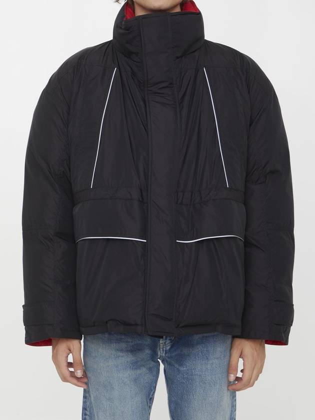 Balenciaga Wrap Parka Black