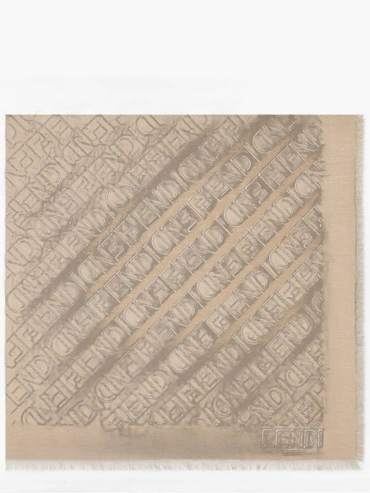 Fendi FENDI FF DIAGONAL SHAWL 140x140cm