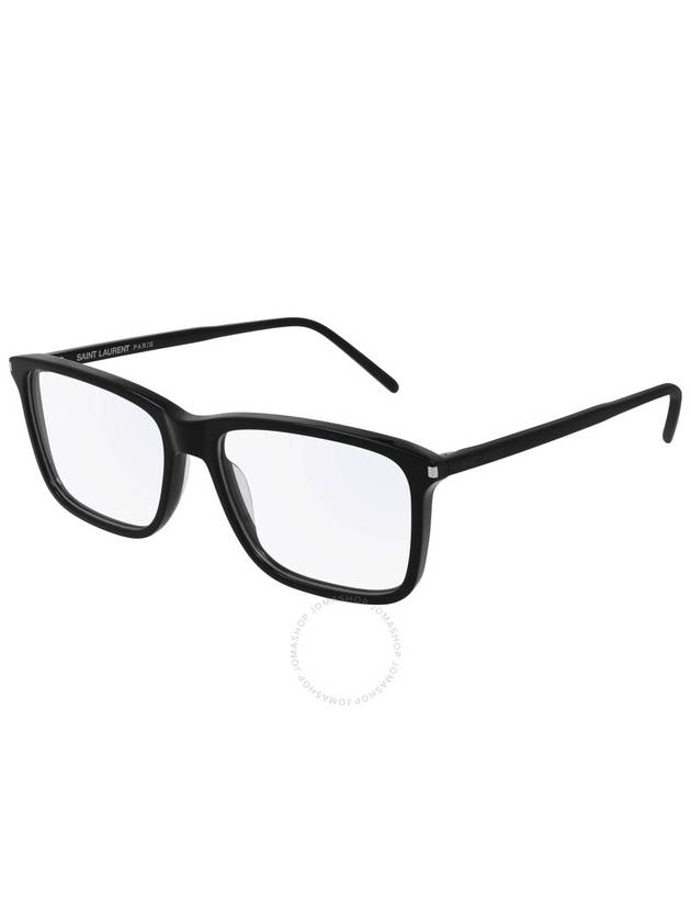 Saint Laurent Saint Laurent Demo Rectangular Men's Eyeglasses SL 454 001 56