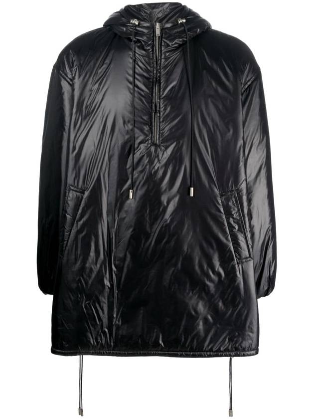 Saint Laurent Cassandre Anorak Black
