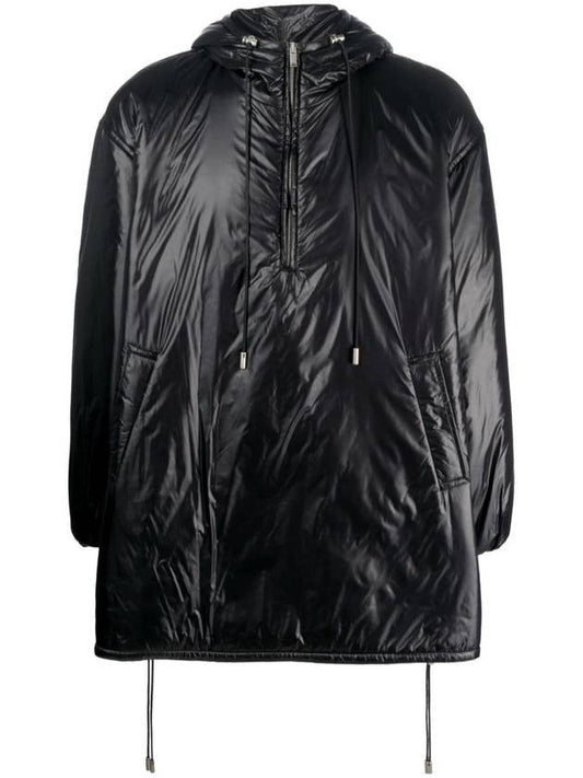 Saint Laurent Cassandre Anorak Black