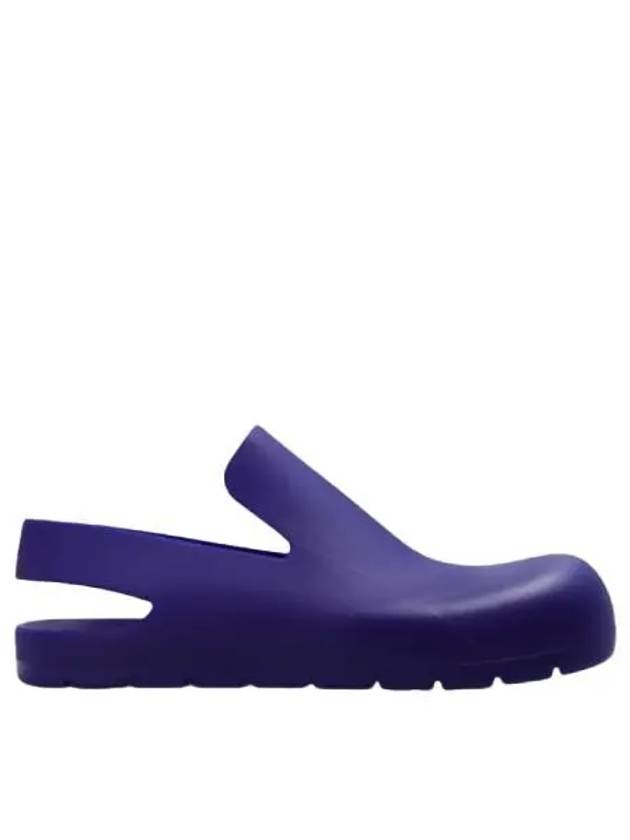 Bottega Veneta Puddle River Rubber Clog Sandals Navy