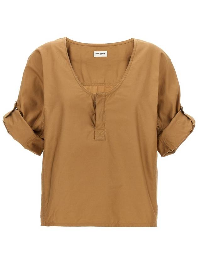 Saint Laurent Shirt 547735 790080 Y7I17 2495 Beige