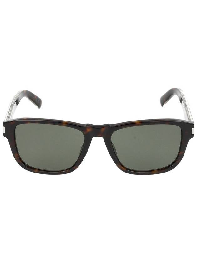 Saint Laurent Eyewear Square Frame Sunglasses Brown