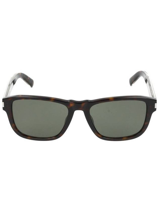 Saint Laurent Eyewear Square Frame Sunglasses Brown