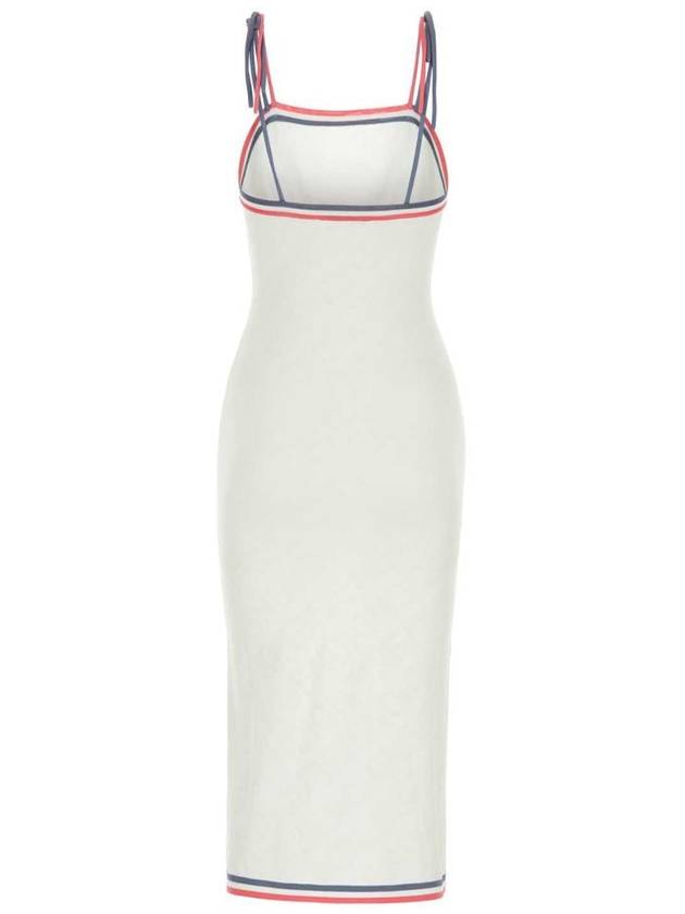 Fendi midi dress FZDB45ANZE F0ZNM WHITE