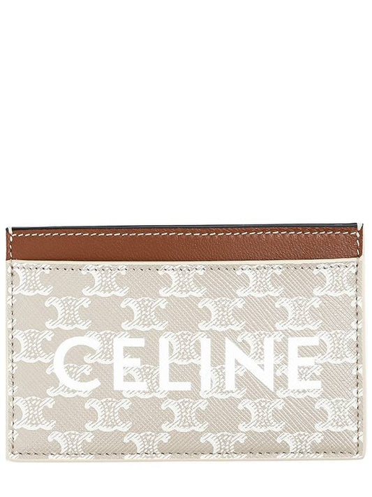 CELINE Triomphe Card Wallet Beige
