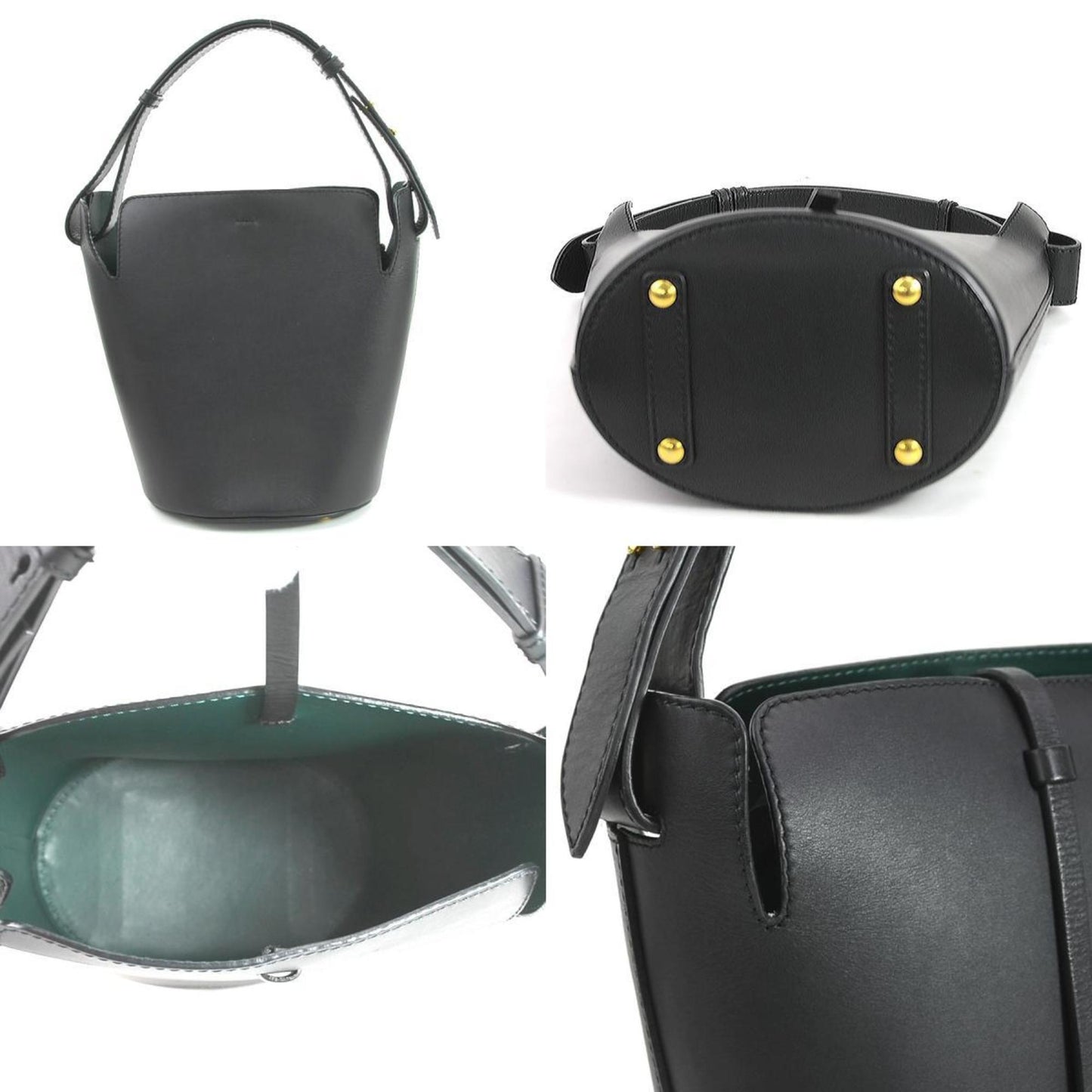 Burberry  Leather Pouch Shoulder Bag ()