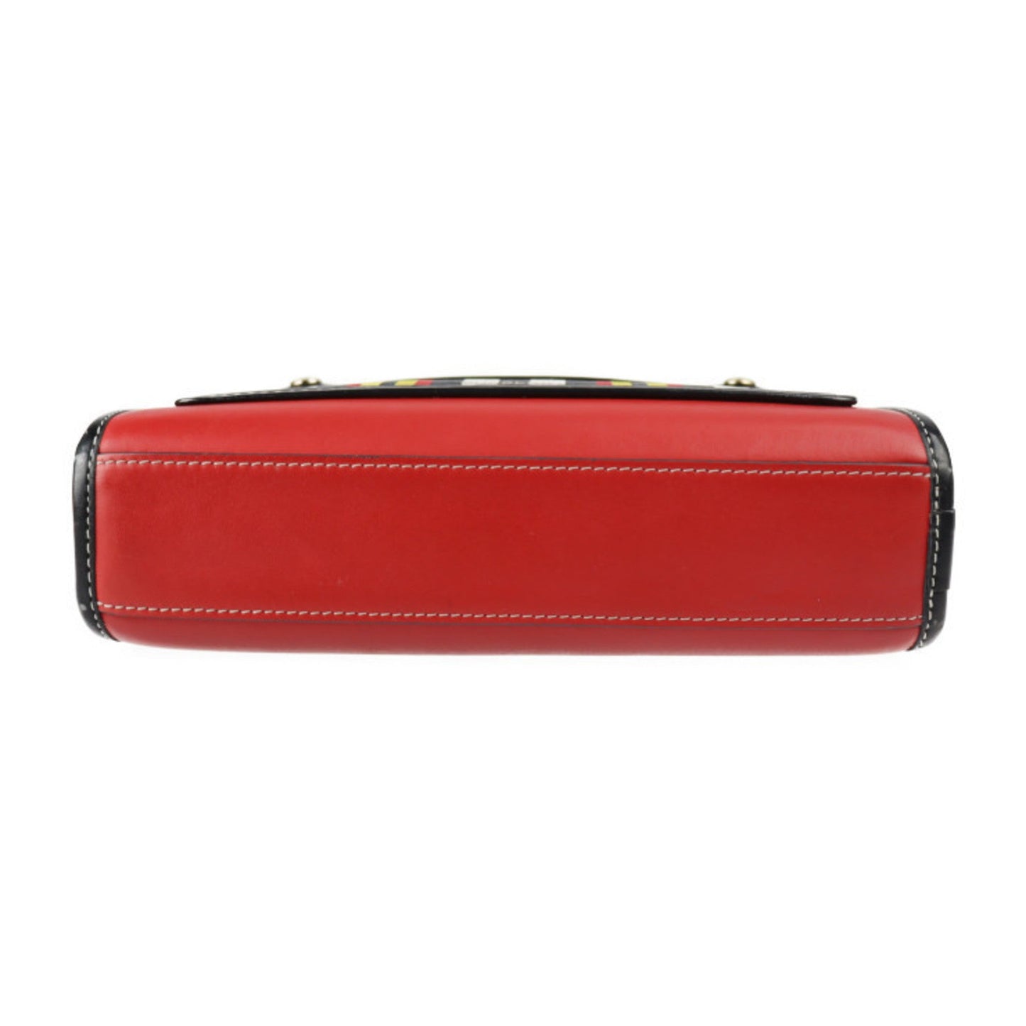 Burberry    Color Leather Nylon Canvas Handbag Shoulder Bag ()