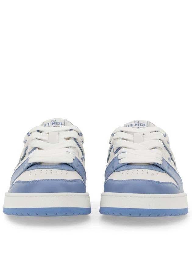 Fendi Match Low Top Sneakers Light Blue