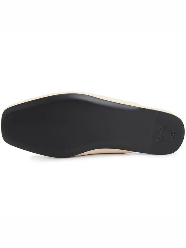 Balenciaga WoMen's BB Logo Leather Cozy Slippers Sand