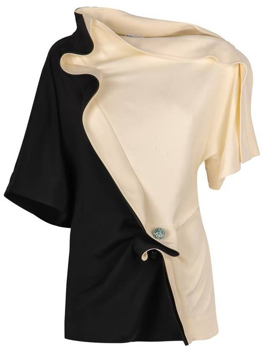 Bottega Veneta Bottega Veneta Stretch Viscose Blouse