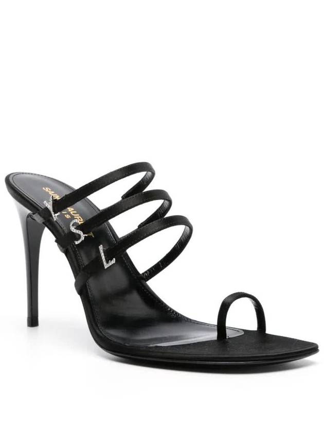 Saint Laurent Sandals 7752149QNAG1000 BLACK