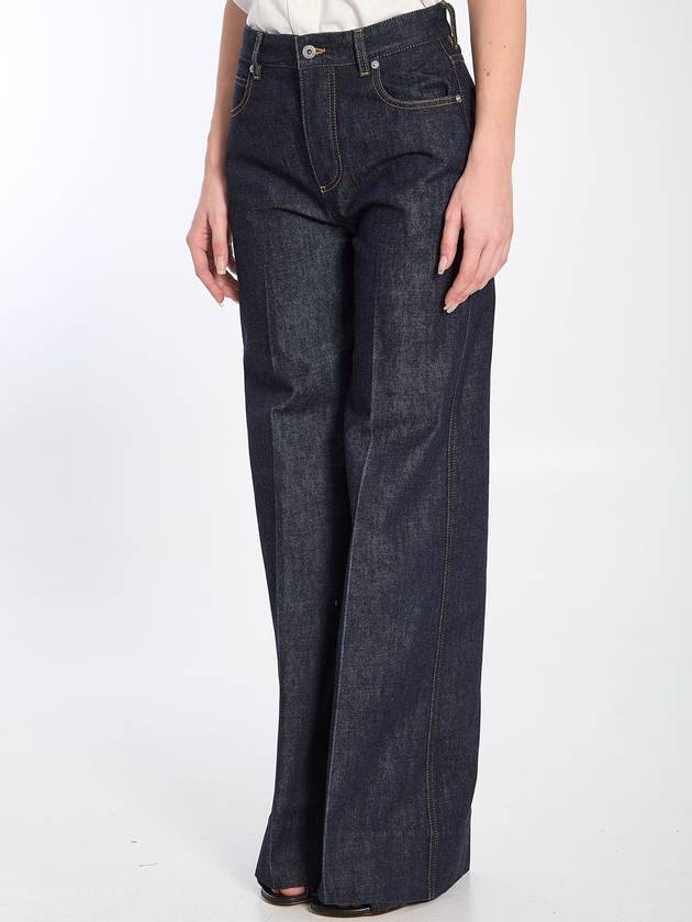 Bottega Veneta Palazzo wide jeans indigo