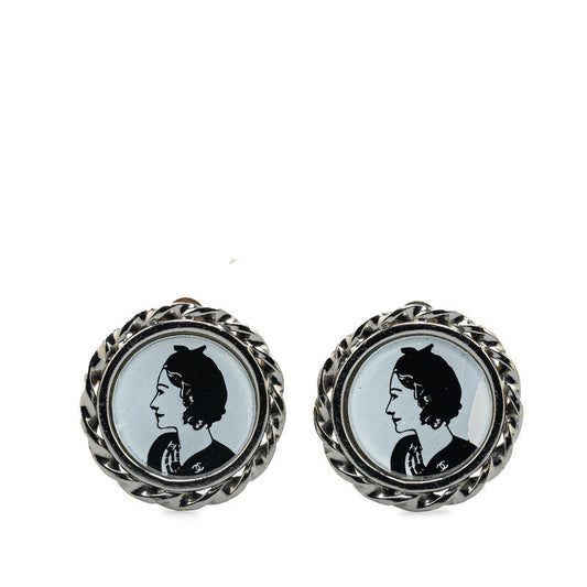 Chanel Mademoiselle Coco Mark Earrings
