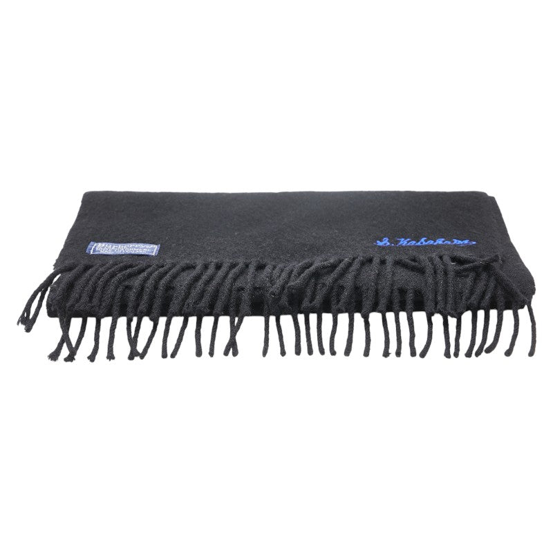Burberry Cashmere Logo Embroidered Scarf